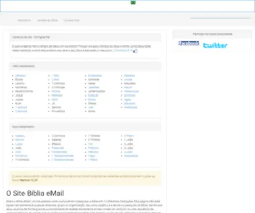 Bibliamail.com(Bíblia eMail) Screenshot