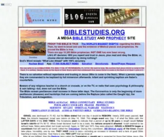 Biblia.net(Mega site of Bible Information) Screenshot