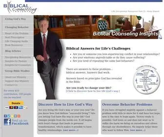 Biblicalcounselinginsights.com(Biblical Counseling Insights) Screenshot