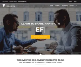 Biblicalevangelism.com(School of Biblical Evangelism) Screenshot