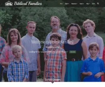 Biblicalfamilies.org(Biblical Families) Screenshot