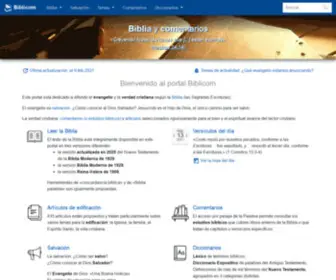 Biblicom.org(Biblia y comentarios) Screenshot