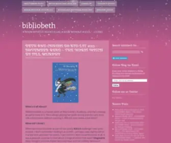 Bibliobeth.com(A room without books is like a body without a soul) Screenshot