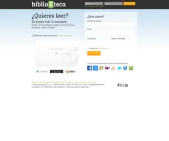 Biblioeteca.com(Tus libros) Screenshot