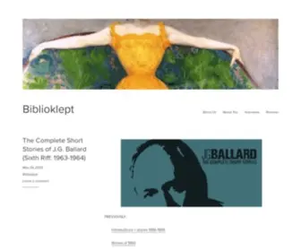 Biblioklept.org(Biblioklept) Screenshot