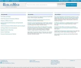 Bibliomed.org(Deposit for Medical Articles) Screenshot