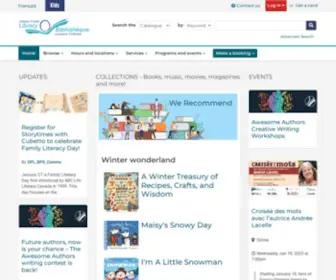 Biblioottawalibrary.ca Screenshot