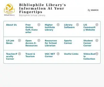 Bibliophilevirtuallibrary.com(Bibliophile Virtual Library) Screenshot