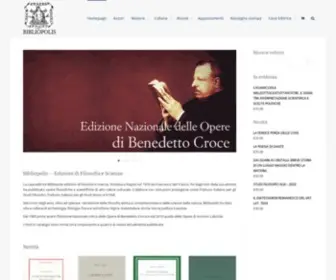 Bibliopolis.it(Edizioni di Filosofia e Scienze) Screenshot