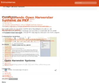 Bibliosistemas.com.ar(Bibliosistemas) Screenshot