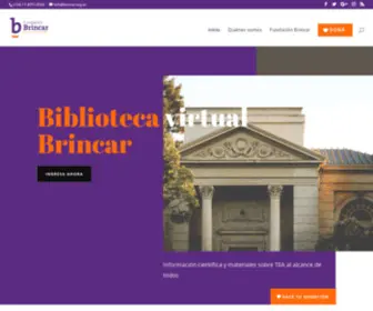 Bibliotecabrincar.org.ar(Fundación BRINCAR) Screenshot