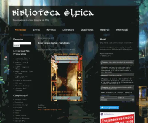 Bibliotecaelfica.com(Bibliotecaelfica) Screenshot