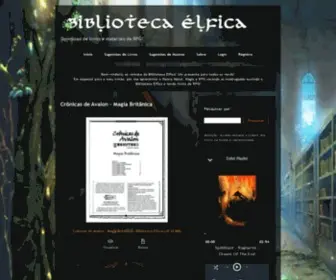 Bibliotecaelfica.org(Download de livros e materiais de RPG) Screenshot