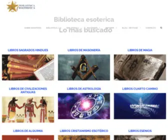 Bibliotecaesoterica.com(Biblioteca Esoterica GRATIS 80.000 Libros Esotericos PDF) Screenshot