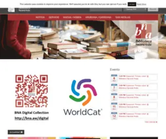 Bibliotecanacional.aw(Biblioteca Nacional Aruba) Screenshot