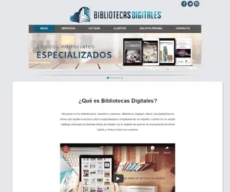 Bibliotecasdigitales.com(Inicializando) Screenshot