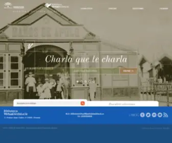 Bibliotecavirtualdeandalucia.es(Inicio) Screenshot