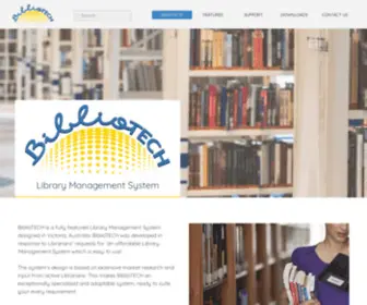 Bibliotech.com.au(BiblioTECH Library Management System) Screenshot