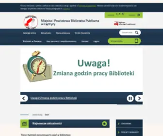Bibliotekaleczyca.pl(Bibliotekaleczyca) Screenshot