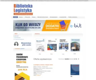 Bibliotekalogistyka.pl(Biblioteka Logistyka) Screenshot