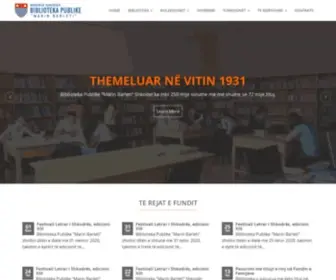 Bibliotekashkoder.com(Biblioteka marin Barleti) Screenshot