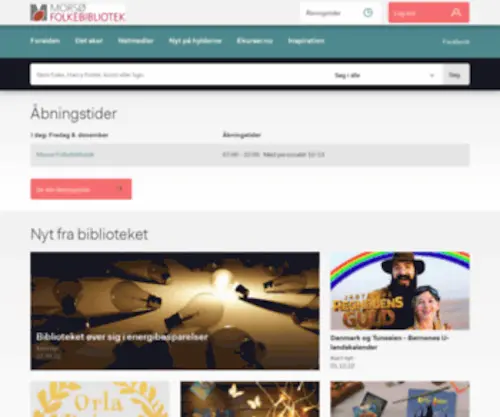 Bibliotekmorsoe.dk(Morsø) Screenshot