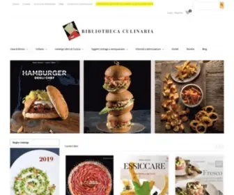 Bibliothecaculinaria.it(Libri di cucina) Screenshot