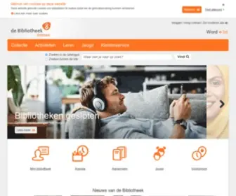 Bibliotheekemmen.nl(De Bibliotheek Emmen) Screenshot