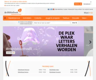 Bibliotheekhelmondpeel.nl(De bibliotheek) Screenshot