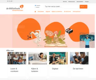 Bibliotheekoosterhesselen.nl(Biblionet Drenthe) Screenshot