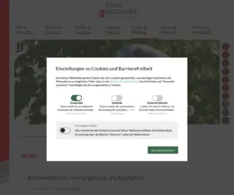 Bibliothek-Ditzingen.de(Stadt Ditzingen ) Screenshot