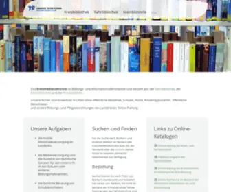 Bibliotheken-TF.de(Kreismedienzentrum TF) Screenshot