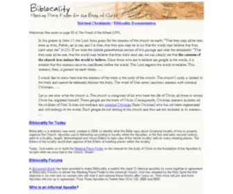 Biblocality.com(Biblocality for Today) Screenshot