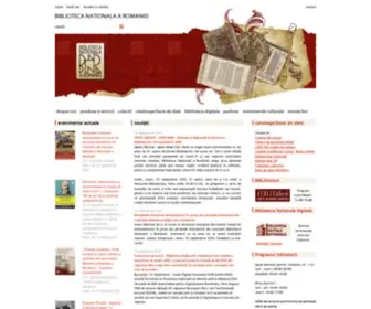 Bibnat.ro(Biblioteca Nationala a Romaniei) Screenshot