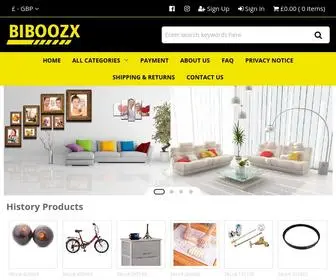 Biboozx.com(Toys and Baby Products) Screenshot