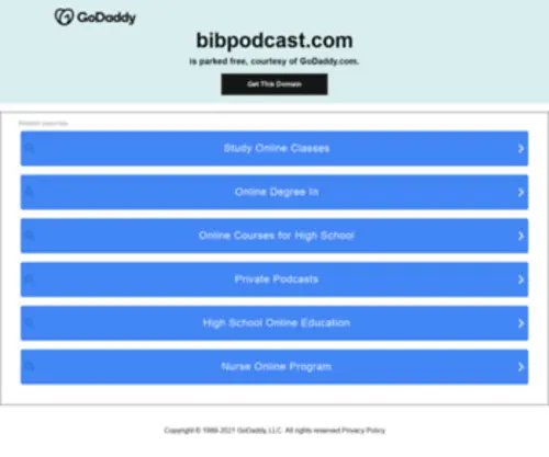 Bibpodcast.com(The Beginner Internet Business Podcast) Screenshot