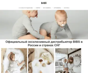 Bibsshop.ru(Официальный дистрибьютор BIBS в РФ и СНГ) Screenshot