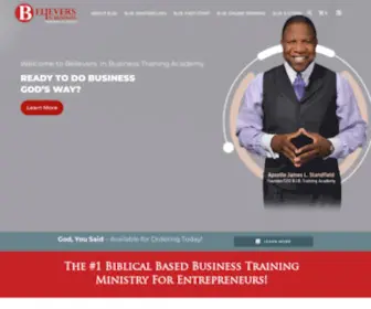 Bibtrainingacademy.com(Believers In Business Training Academy) Screenshot