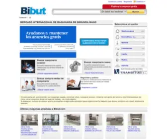 Bibut.com(MAQUINARIA SEGUNDA MANO) Screenshot