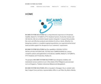 Bicamo.com(Broadcast, Satellite, Radio, TV, IPTV, CATV) Screenshot