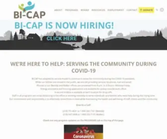 Bicap.org(Bicap > Home) Screenshot