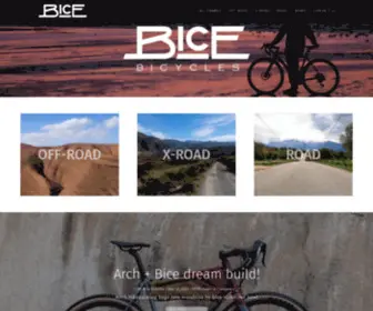 Bicebicycles.com(Bice Bicycles) Screenshot