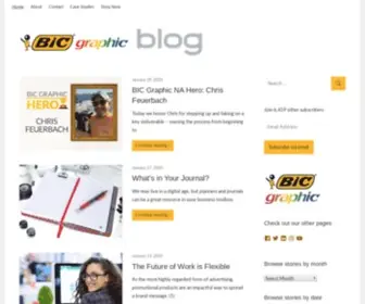 BicGraphicblog.com(BIC Graphic Blog) Screenshot