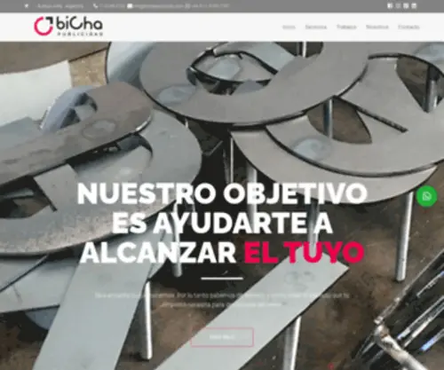 Bichapublicidad.com(Cartelería y Letras Corpóreas) Screenshot