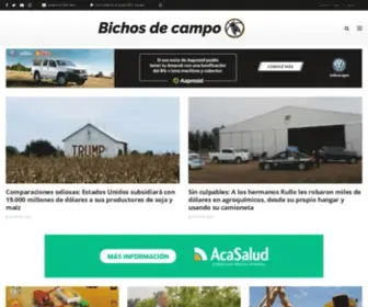 Bichosdecampo.com(Bichos de Campo) Screenshot