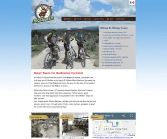 Bici-Burro.com(Bici Burro Cycling Tours of San Miguel de Allende) Screenshot