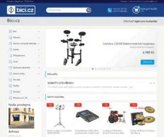 Bici.cz(Specialisté na bicí) Screenshot