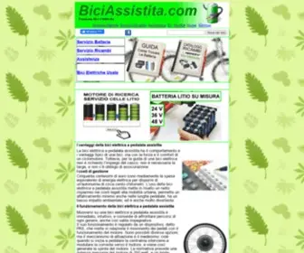 Biciassistita.com(Servizi per bici elettriche) Screenshot