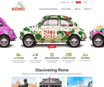 Bicibaci.com(Noleggio biciclette e scooter a Roma) Screenshot