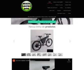 Bicicletaeletrica.com.br(Brazil Electric Bike) Screenshot